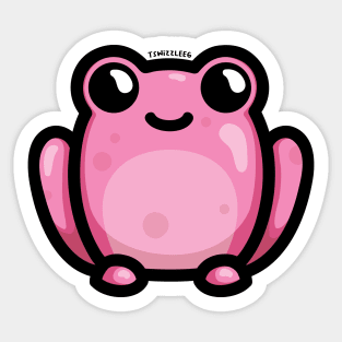 Chonky Frog - Pink Sticker